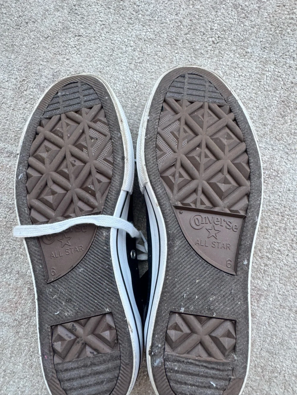 Converse Black & White High-Top Sneakers - Picture 2 of 3